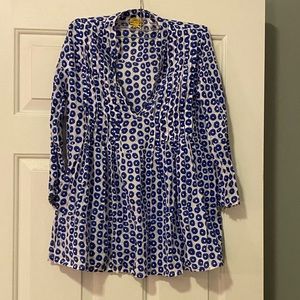 Roberta Roller Rabbit vintage blouse- XS